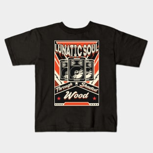 Through Shaded Wood Kids T-Shirt